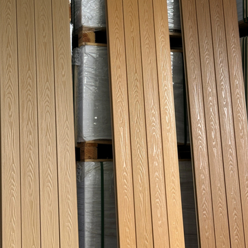 ASA Decorative Wall Panel ASA Slat Wall Panel Wpc Wall Fluted Panels Wood Plastic Composite Building Materials