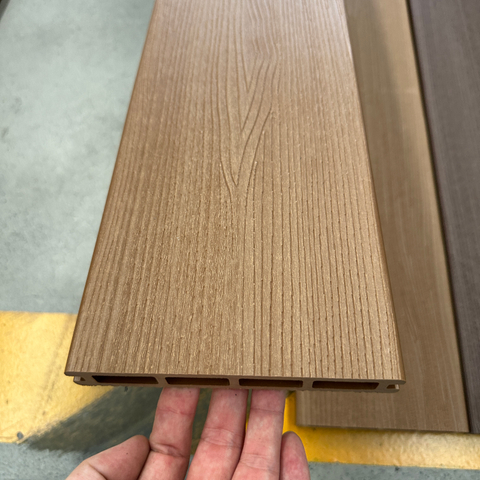 Outdoor floor uses Acacia paving tiles - oiled finish - natural/brown/espresso/golden teak/light oak