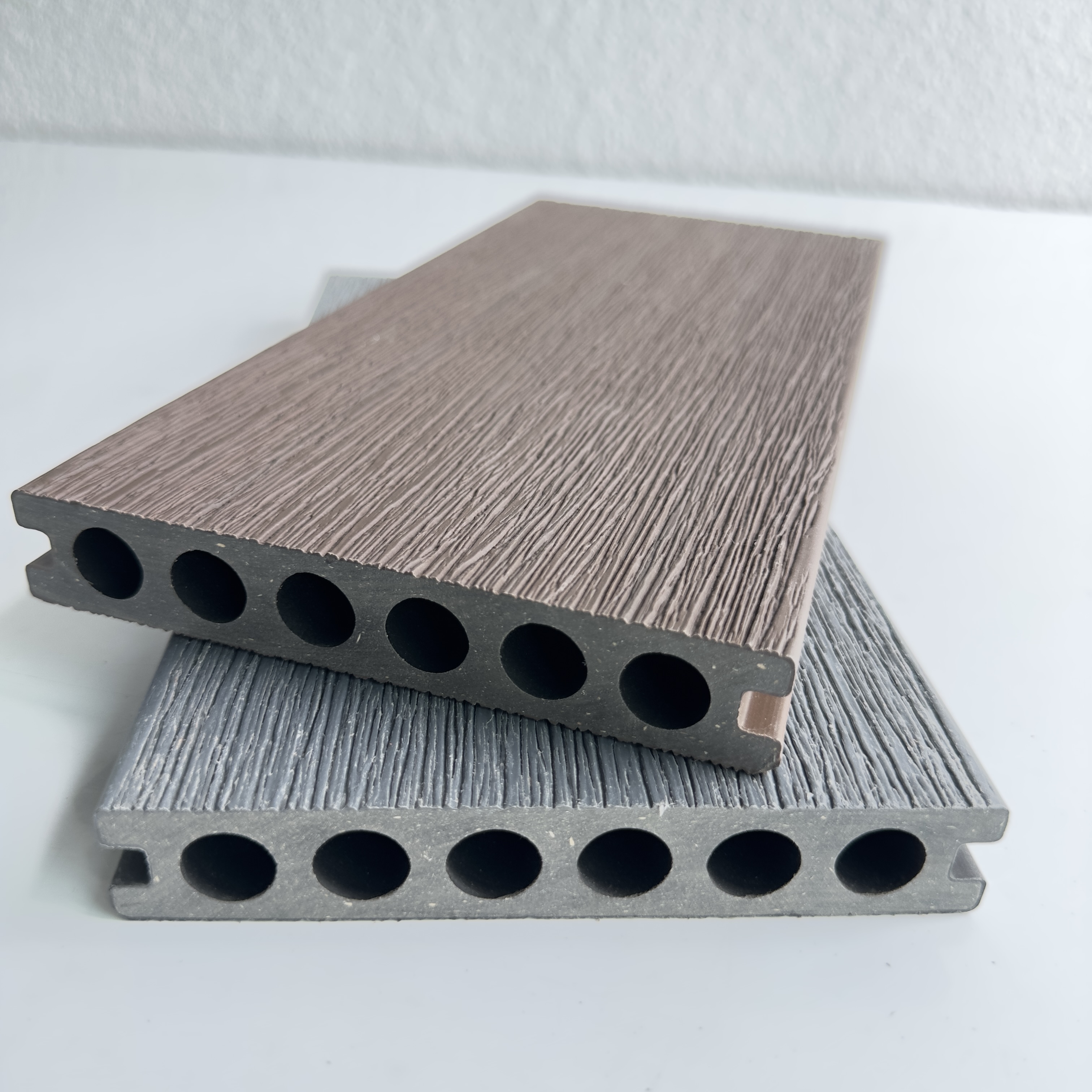 KSL Eco-Friendly Waterproof Anti-Slip WPC Decking Traditional Style Outdoor Wood Plastic Flooring 5+ Year Warranty 3D Decks