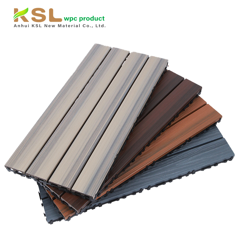 Co extrusion WPC DECKING TILE 300*600mm