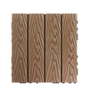 Classical wood plastic composite DECKING TILE 300*300mm