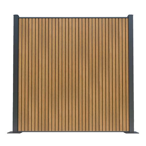 Co extrusion wpc wood plastic composite fence