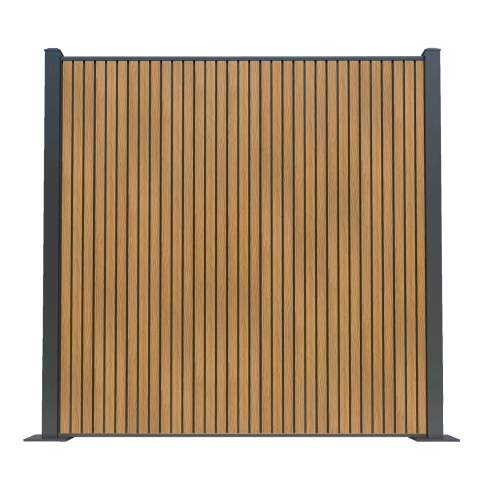 Co extrusion wpc wood plastic composite fence
