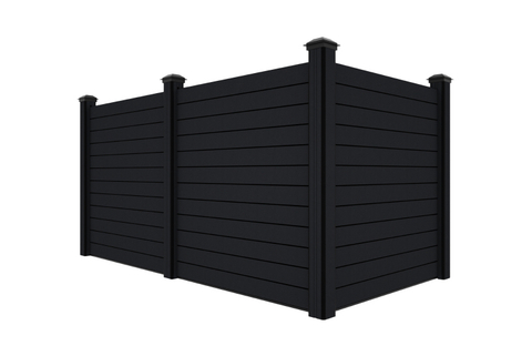 Wood plastic composite WPC FENCE