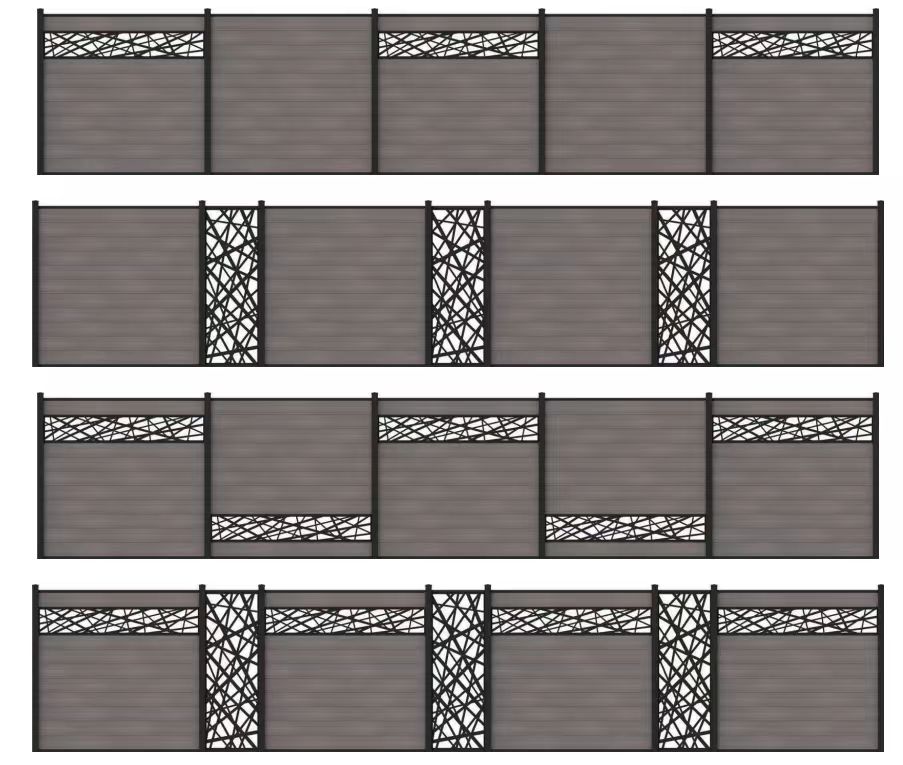 CO EXTRUSION WPC FENCE