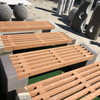 wood plastic composite bench
