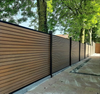 Co extrusion wpc wood plastic composite fence