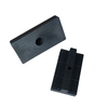 wood plastic composite deckind wall panel fence clips