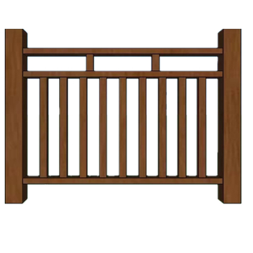 Co extrusion wpc wood plastic composite Rails