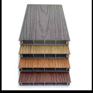 Co extruded wpc capped ALUMINUM Decking