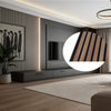 Hot-selling acoustic panels madera sound-absorbing panels, sound insulation panels, wooden strip groove wall panels