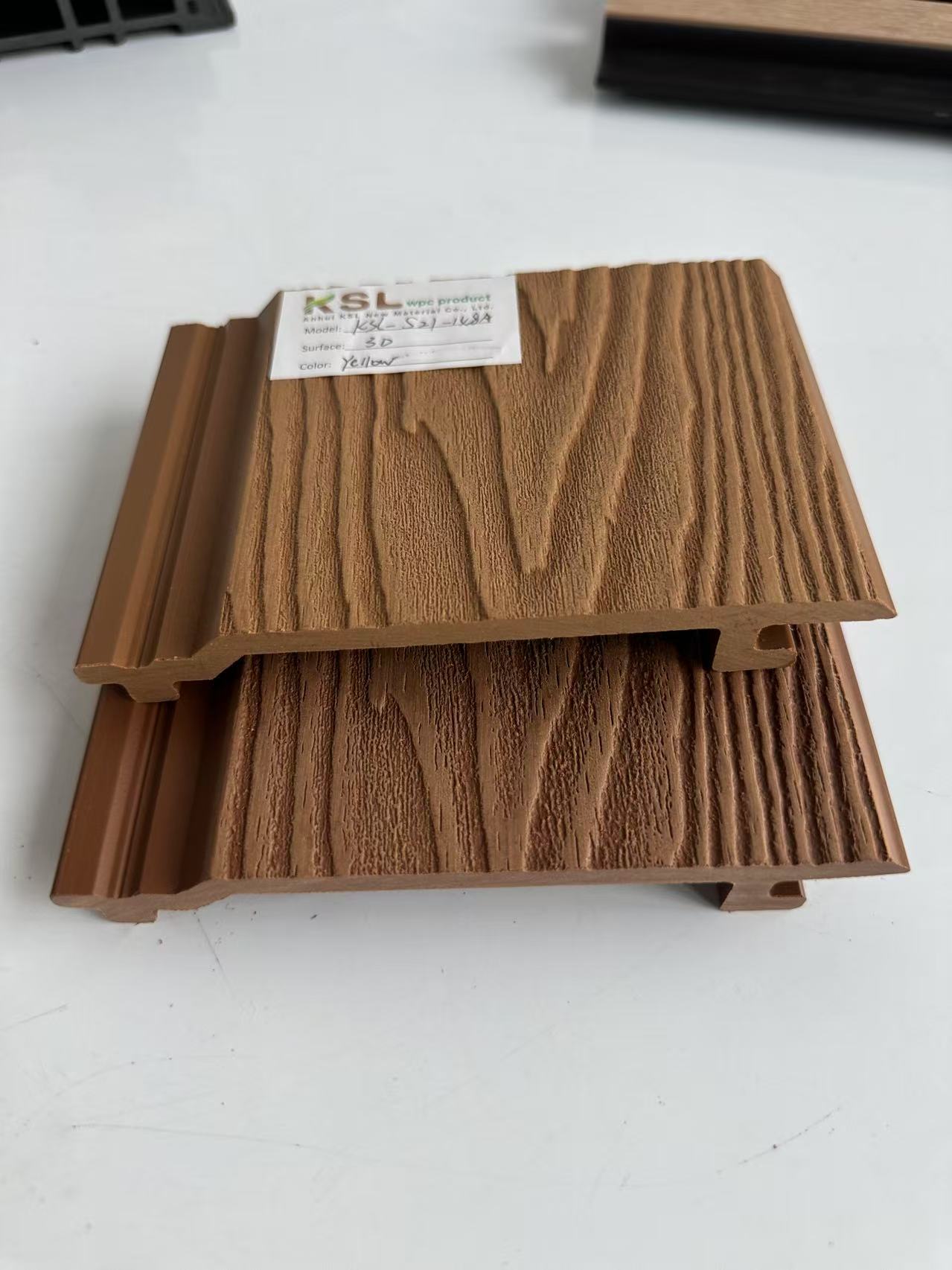 WPC Wall Cladding WPC Wall Panel 3D Embossed Wpc Wall Panel