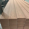 Outdoor waterproof deck terrace wood-plastic composite outdoor flooring Chinese manufacturer high-quality teak