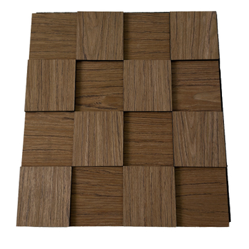 Modern 3D Model Design MDF Veneer Acoustic Panels Highly Effective Sound Absorption KSL Brand Office Building Hotel Exterior 1