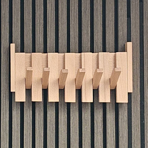 Modern European Eco-Friendly MDF Acoustic Panel Pendant 1.1 NRC for Hotels Hospitals Bathrooms Warehouses Hanging Installation