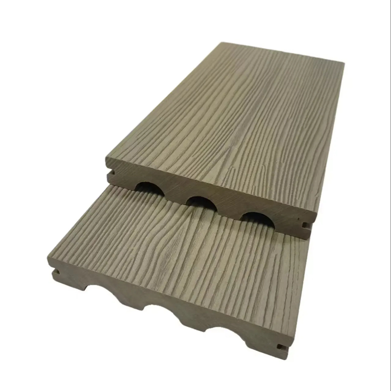 WPC Decking 3D Embossed decking soild decking 23*140mm