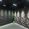 Wholesale Modern 3D Wave PU Artificial Stone Exterior Wall Panels Waterproof Fireproof