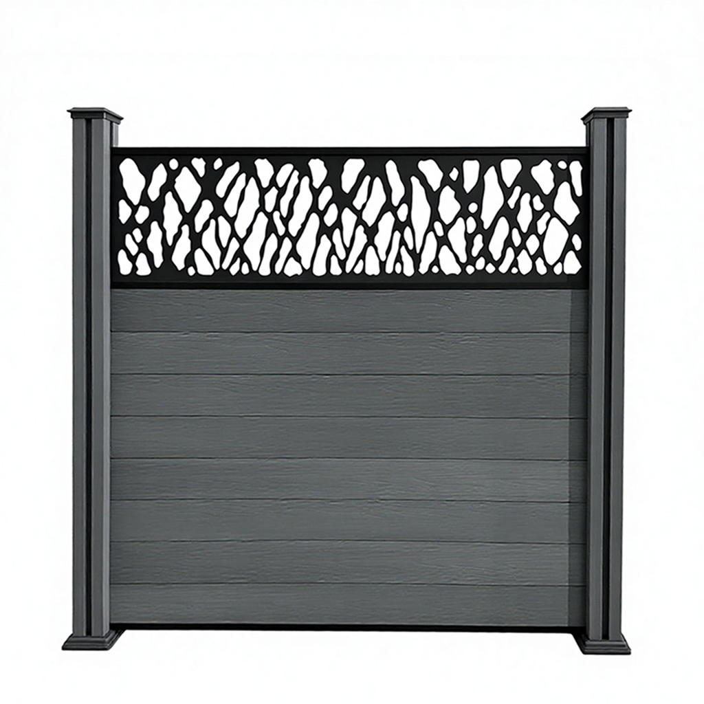 Garden WPC Fence | Custom Composite Fence Panels