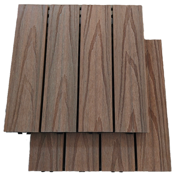 Co extrusion WPC composite DECKING TILE 300*300mm