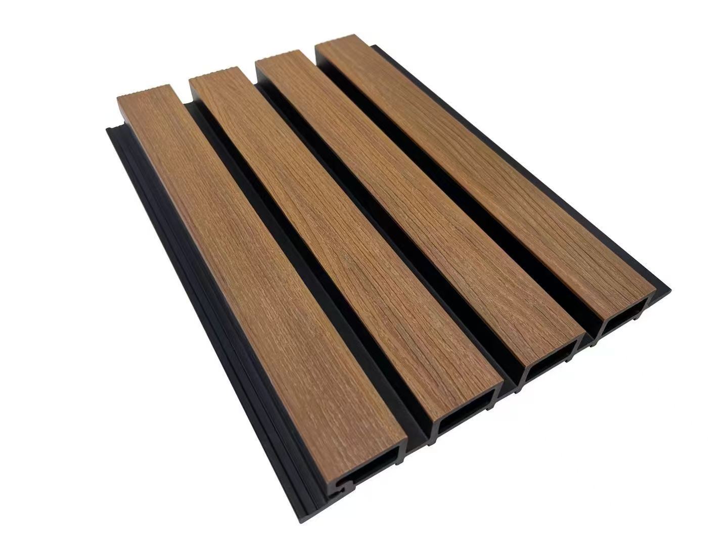 Mixing colors CO extrusion WPC WALL PANEL GREAT WALL PANEL with woodgrain