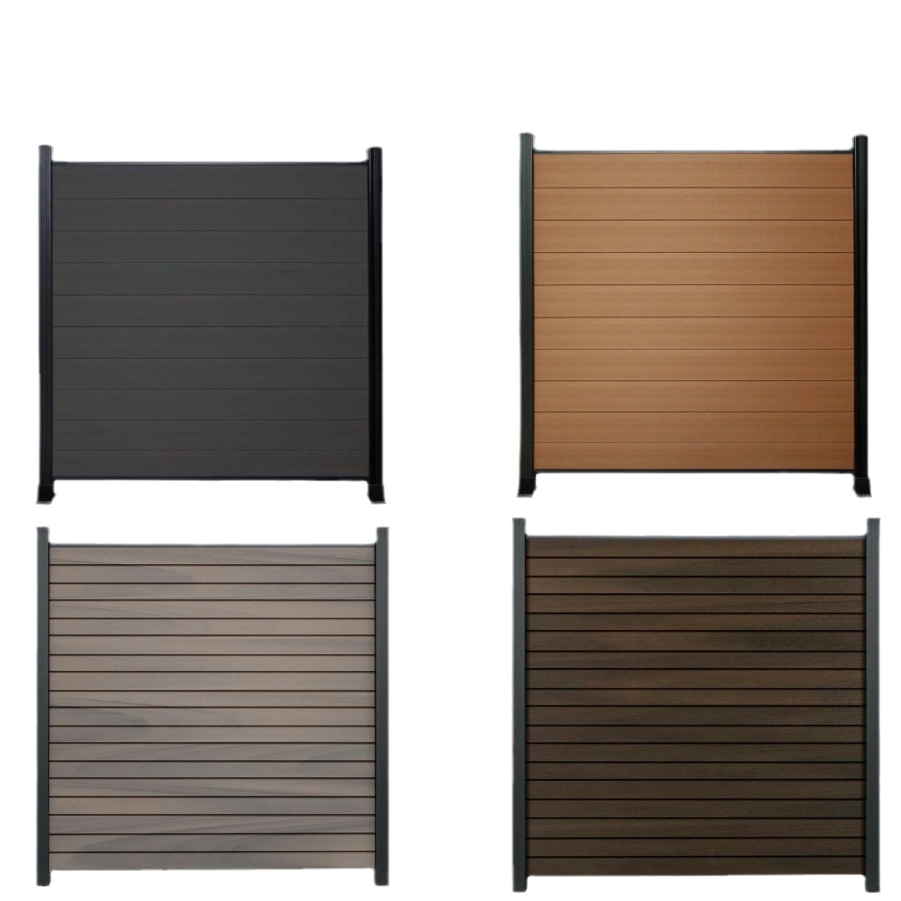 6 ft wholesale wpc fence garden fence