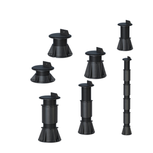 Outdoor Deck Ceramic Tiles Flooring Joist Best-Selling Self-Leveling Paver Support Adjustable Plastic Pedestal