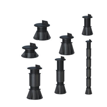 Outdoor Deck Ceramic Tiles Flooring Joist Best-Selling Self-Leveling Paver Support Adjustable Plastic Pedestal