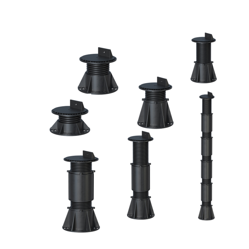 Outdoor Deck Ceramic Tiles Flooring Joist Best-Selling Self-Leveling Paver Support Adjustable Plastic Pedestal