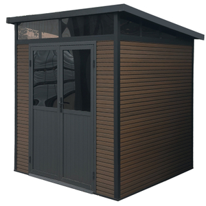 New Type Traditional Weatherproof Waterproof Dustproof WPC Cross-Categories Consolidation Garden Shed Courtyard Leisure Use