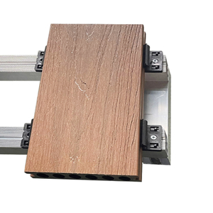 Modern Traditional Design 18mm WPC Decking Waterproof 3D Embossed Durable Anti-Slip Smooth Wood Grain 5-Year Warranty Outdoor