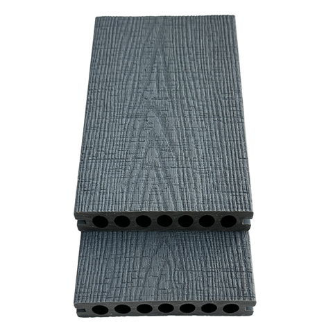 KSL Brand 5-Year Warranty Waterproof Anti-Slip Smooth Wood Grain Traditional WPC Decking Board for Outdoor Floors Hotels Parks