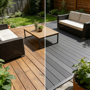 rooftop terrace WPC decking