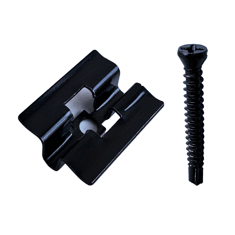 KSL Outdoor Traditional Style WPC Decking with Waterproof Metal Clip Rectangle Shape 5-Year Warranty for Garden & Patio Decor