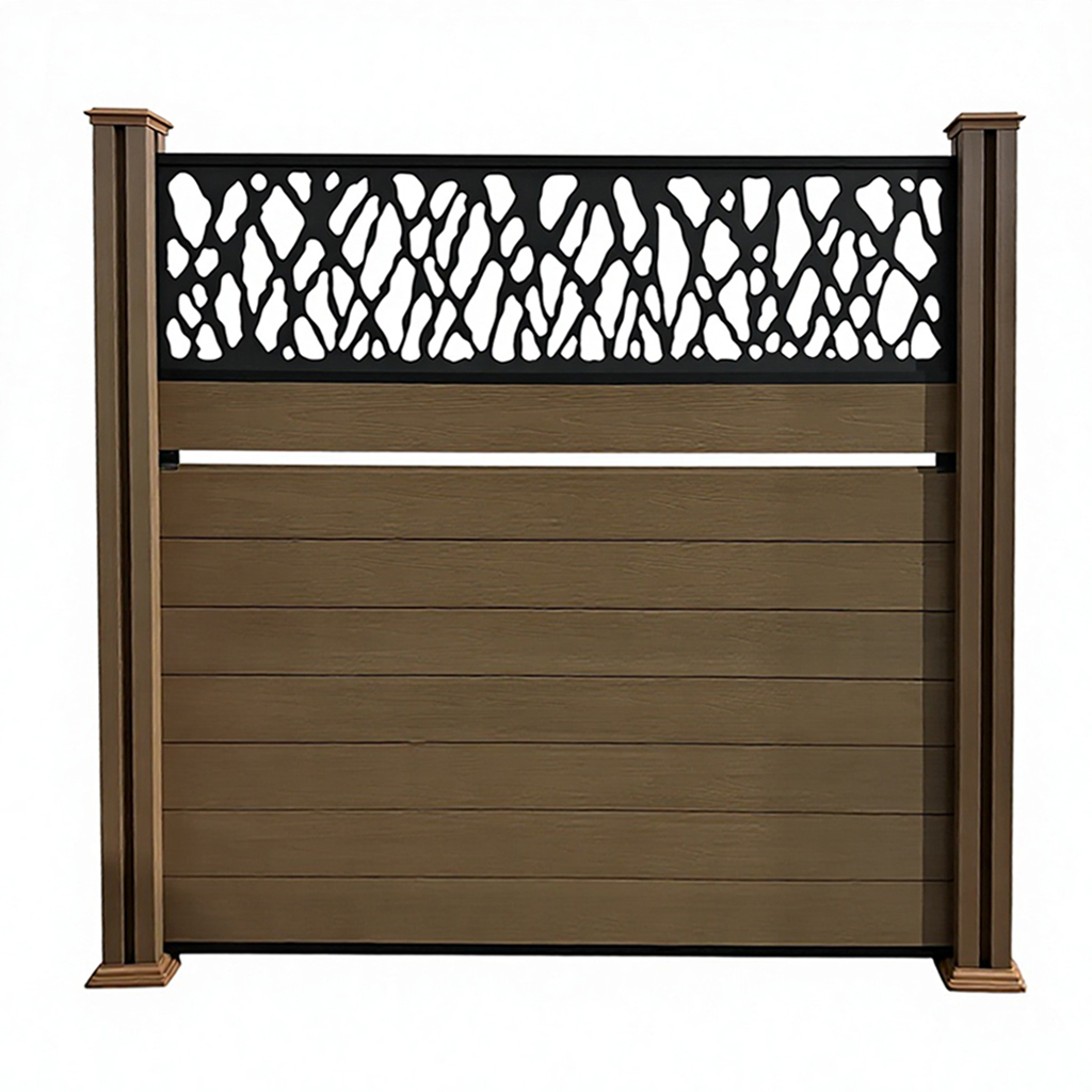 Garden WPC Fence | Custom Composite Fence Panels