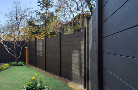 Wood plastic composite WPC FENCE
