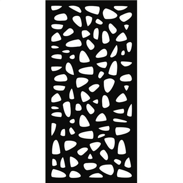 Co extrusion wpc fence with aluminum panel