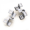wood plastic composite deckind wall panel fence clips
