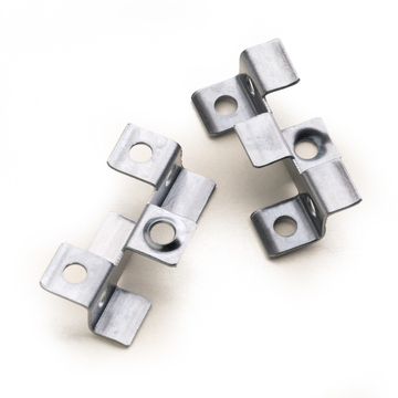 wood plastic composite deckind wall panel fence clips