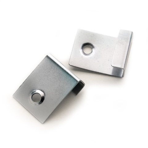 wood plastic composite deckind wall panel fence clips