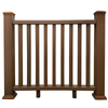 Co extrusion wpc wood plastic composite Rails