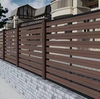 Co extrusion wpc wood plastic composite fence