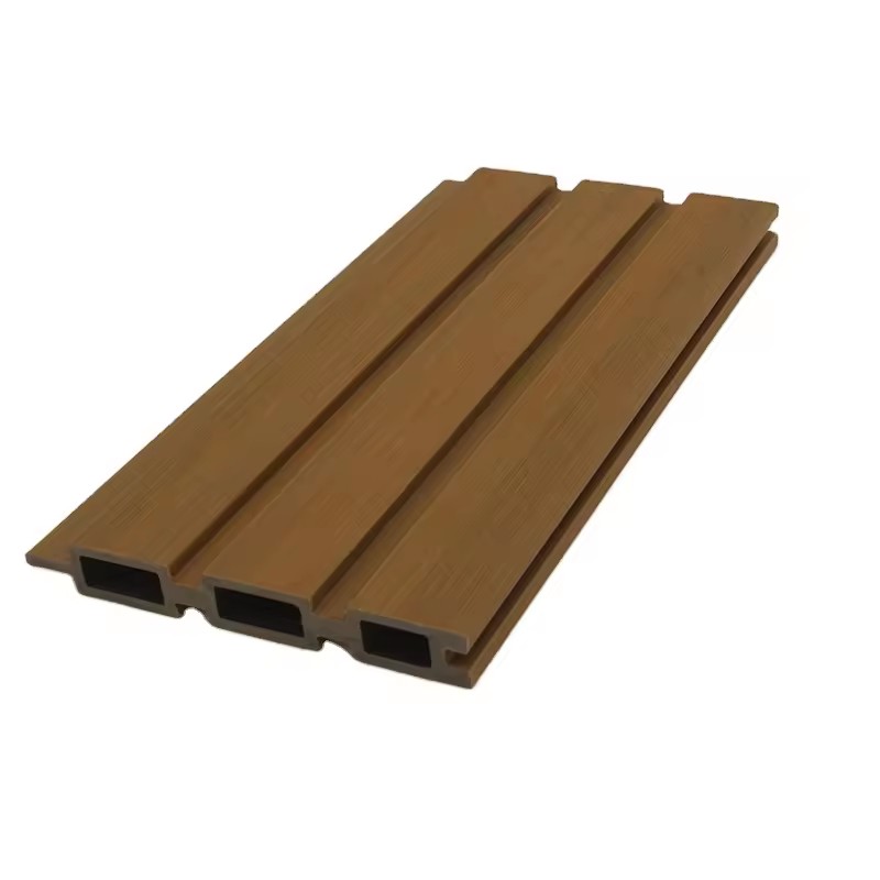 Co extrusion wpc wood plastic composite fence
