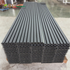 easy installation white color wood composite fencing garden fence board wood plastic post wpc decking outdoor wall fence