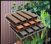 custom factory price waterproof wall cladding composite wpc wall cladding cheap outside wall cladding wpc internal paneling