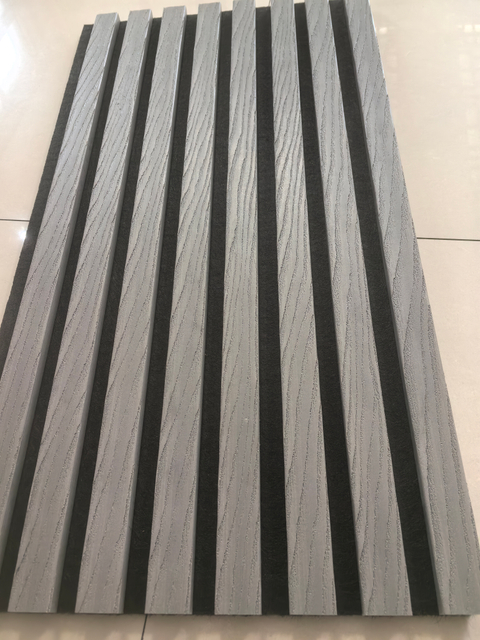The New Acoustic Panels with 3D Patterns Made of WPC Material Have Better Quality And More Attractive Appearance.