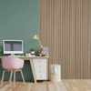 Dayin Manufacturer NEW ARRIVAL Slatted Acoustic Panel on Wall Wood Decor for Living Room Bedroom Noise Reduction