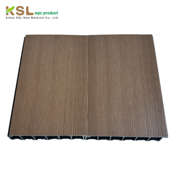 Waterproof Outdoor WPC Flooring with Seamless Joints-Traditional Design Wood Grain Surface Anti-Slip & No Need for Clips/Joists