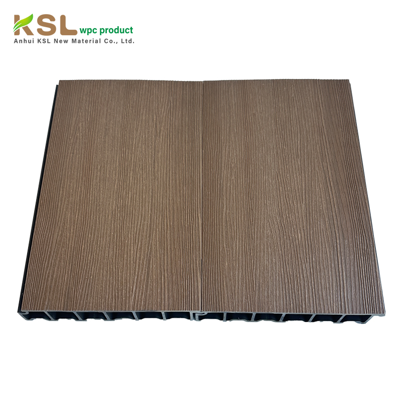 Waterproof Outdoor WPC Flooring with Seamless Joints-Traditional Design Wood Grain Surface Anti-Slip & No Need for Clips/Joists