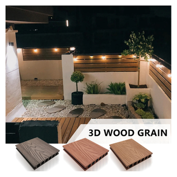 Wood plastic composite WPC decking