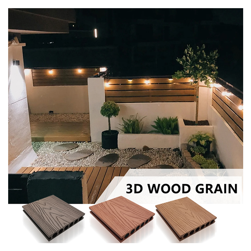 Wood plastic composite WPC decking